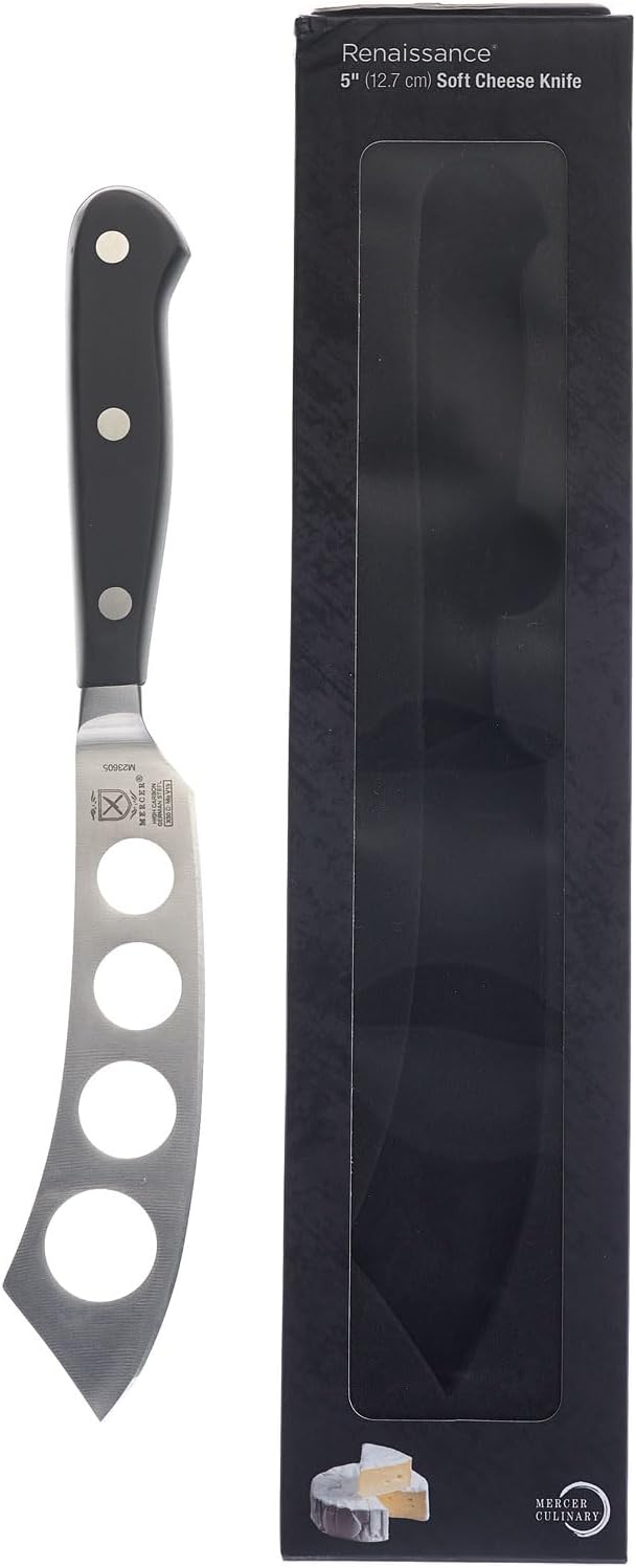 Mercer Culinary Renaissance Soft Cheese Knife, 5-Inch