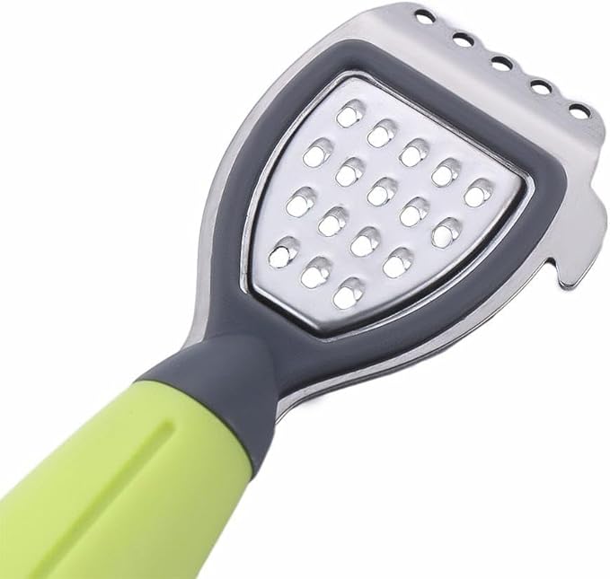 2 Pack Lemon Citrus Orange Zester and Grater Tool, 3 in 1 Citrus Squeezer, Cheese Grater & Vegetable Grater for Lime, Garlic, Ginger, Fruits