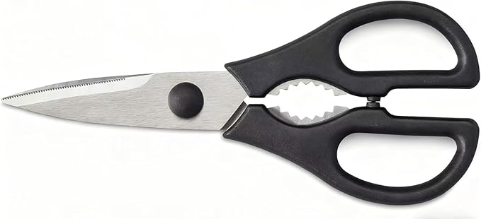 Pull-Apart Kitchen Shears – Heavy-Duty Stainless Steel Scissors for Poultry, Herbs & Multi-Purpose Use, Easily Detachable for Deep Cleaning