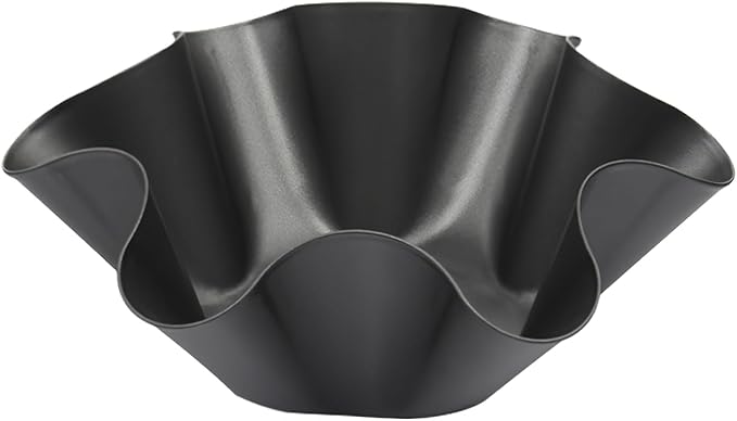 6 Pack 8.5" Nonstick Large Taco Shell Bowl – Carbon Steel Tortilla Maker Shell Pans Baking Molds Tostada for Frying Salad Bowls