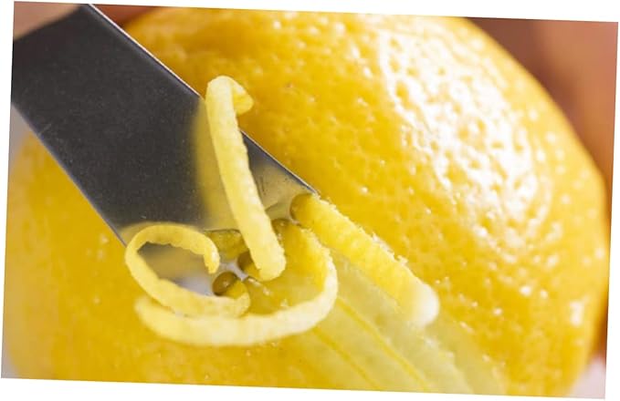 Stainless Steel Citrus Peeler and Zester Tool for Peeling Dishwasher Safe for Lemons Oranges and Grapefruits Home Kitchen