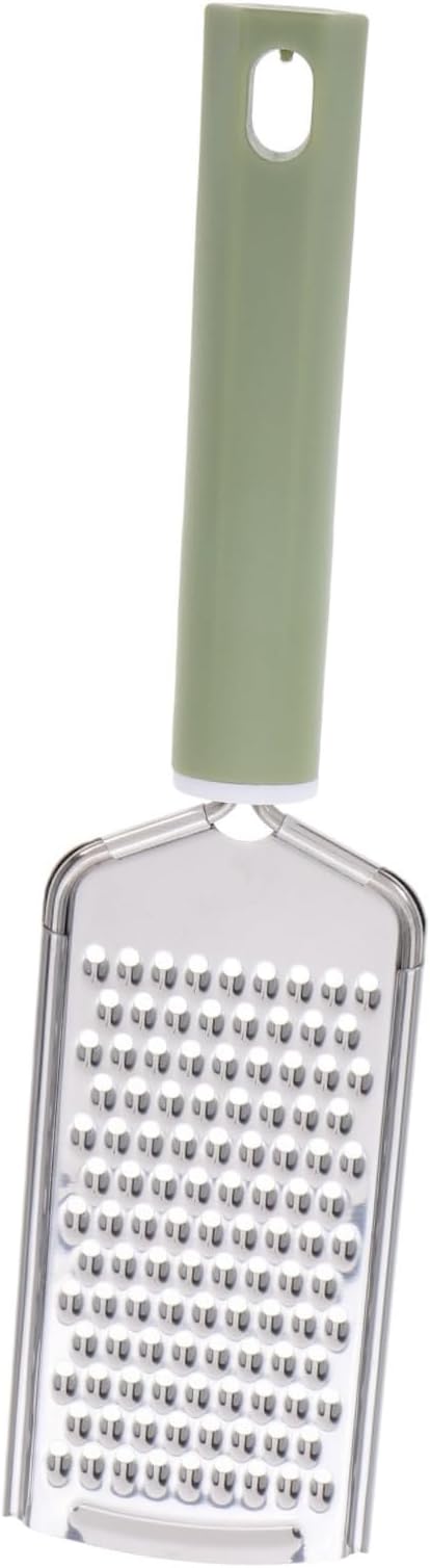 Garlic Cheese Shredder Handheld Cheese and Spice Lid Cheese Grader Fruit Potato De Lemon Green
