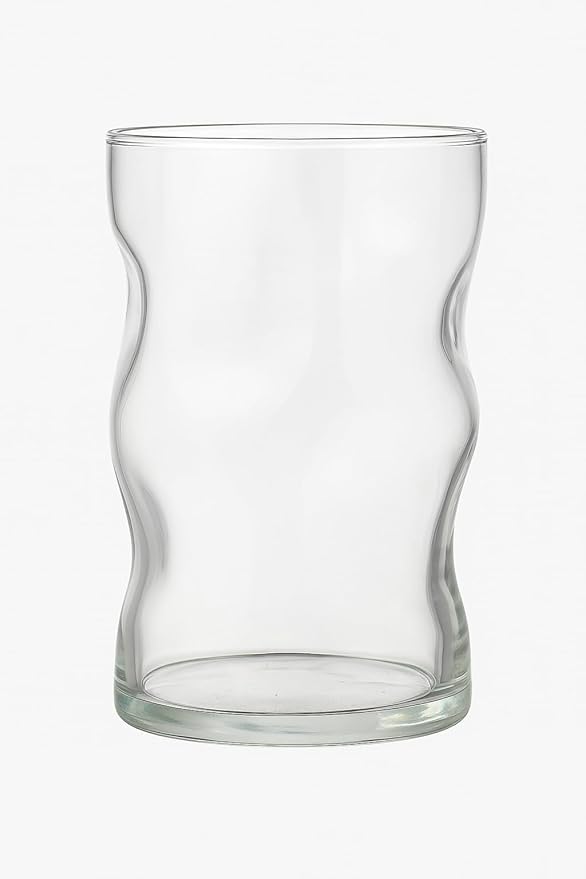 4 Pack Tumbler Iced Tea Glasses – 16 oz Clear Drinking Whiskey Glasses for Water, Juice, and Cocktails – Glass Cups for Everyday Use & Cocktail Parties – Dishwasher Safe