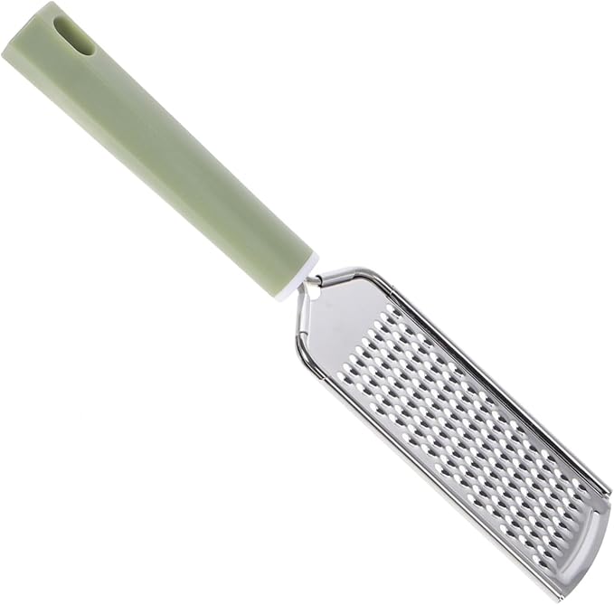 PRETYZOOM Stainless Steel Garlic Mincer Zester Efficient Grating Tool for Garlic Ginger Cheese and Vegetables Versatile Kitchen Utensil Easy to Clean Design
