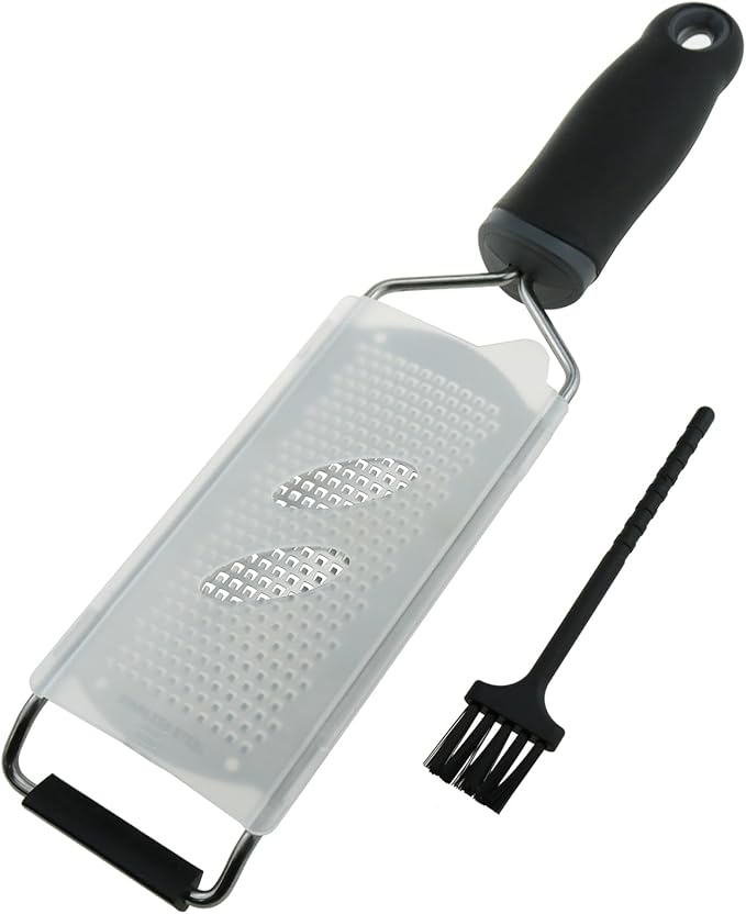 RLECS 12 Inch 304 Stainless Steel Multifunctional Fine Grater Kitchen Gadgets Suitable for Cooking Baking Salad Preparation Side Dish Preparation