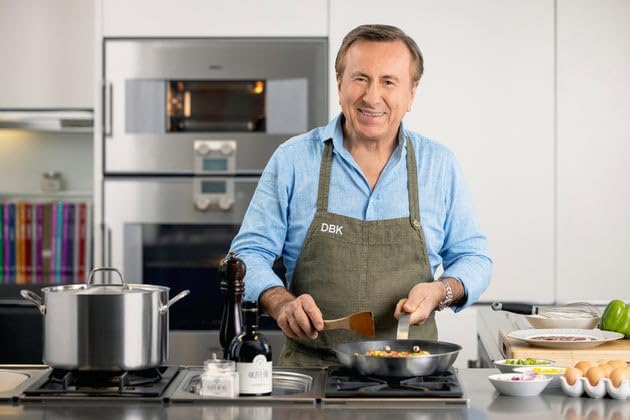 Daniel Boulud Kitchen 3QT Essential Pan – French Inspired Stainless Steel Sautee & Sauce Pan with Heat Resistant Handle, 5-Ply Clad, Induction & Oven Safe, Professional Cookware