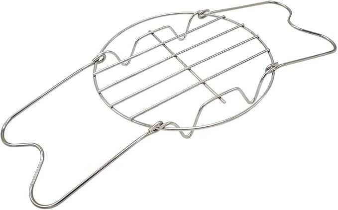 Instant Pot Duo Mini/Lux Mini/Ultra Steamer Rack Trivet with Handles for 3/5 Qt Pressure Cookers