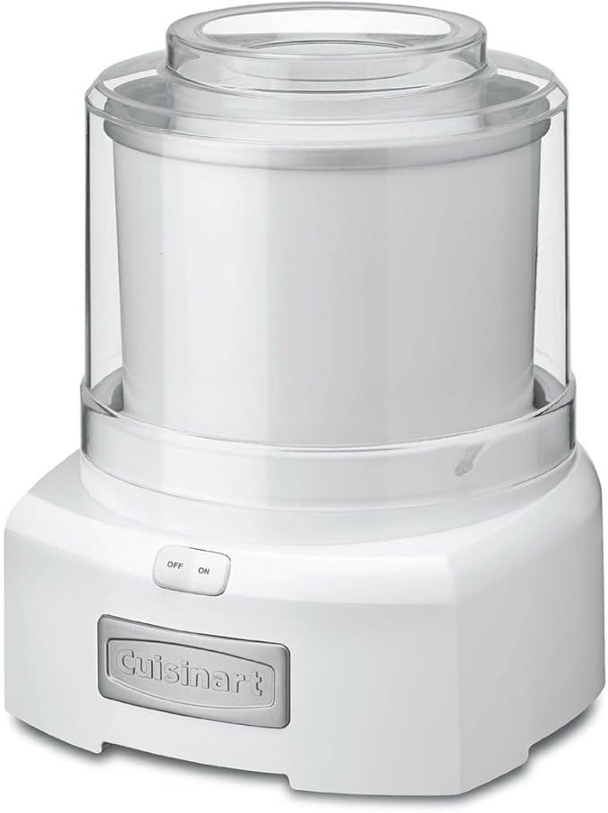 Cuisinart Frozen Yogurt-Ice Cream & Sorbet Maker 1.5 Quarts - (Renewed)