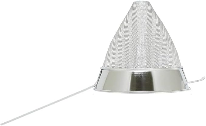 TrueCraftware- 3 qt. Stainless Steel 10" Bouillon Strainer Fine Mesh- Cone Shaped Strainer Food Strainer Juice Strainer Kitchen Tools Food Colander For Straining Seeds Beans Sauces