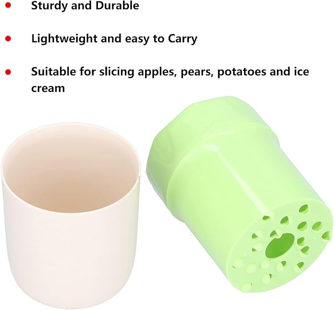 Aramox Ergonomic Hand Grater for Pear, Potato Non Stick Easy to Multifunctional Fruit Grater Portable Kitchen Tool Great