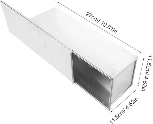 FELTECHELECTR Non-stick Bread Loaf Pan with Lid 600g Aluminum Alloy Baking Mold Small Loaf Pan for Home Kitchen Bread Baking