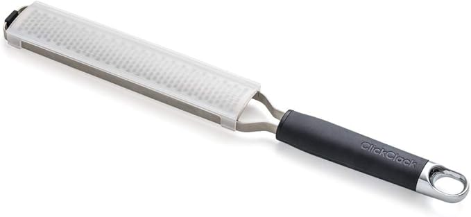 ClickClack 121570 Citrus Zester, 13.5-Inch, Grey