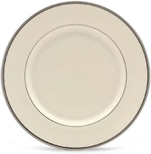 Lenox Dinner Plate Tuxedo Platinum, Ivory