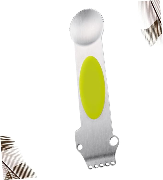 BESTOYARD 2pcs Fruit Wine Lemon Tool Lemon Planing Lemon Cutters Lemon Peeler Lemon Spoons Stainless Steel Spoon Lemon Wire Cutter Cocktail Lemon Zester Lemon Peel Grater Wire Cutters Triple
