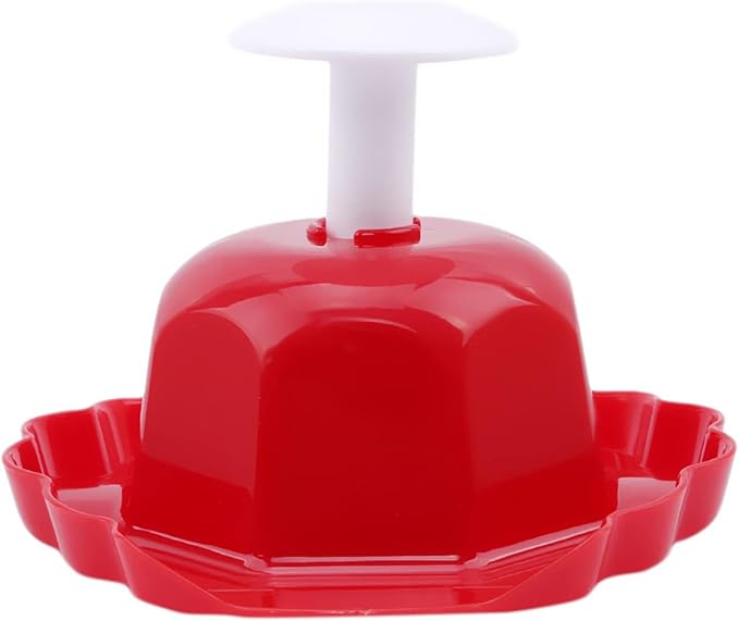 Finger Guard for Cutting Vegetables Food Safety Holder Mandoline Slicing Tool Veggie Shredder Finger Hand Guard for Mandoline Slicer Grater Cutting,Red
