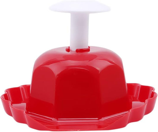Finger Guard for Cutting Vegetables Food Safety Holder Mandoline Slicing Tool Veggie Shredder Finger Hand Guard for Mandoline Slicer Grater Cutting,Red