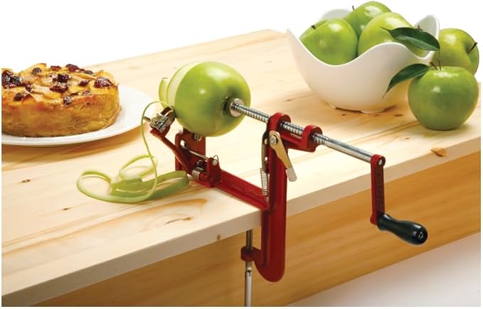 Norpro Apple Mate 2 Apple Peeler, Red