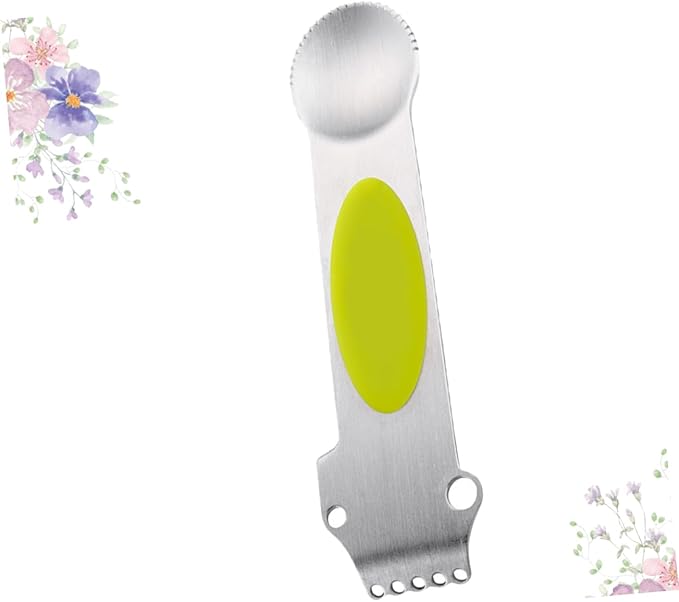 Stainless Steel Lemon Peel Grater and Wire Cutter Multi-functional Melon Planer for Peeling and Garnishing Kitchen Tool for Citrus Fruits