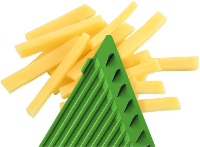 GSD 90021 Cutting Insert for Slices and Strips Can Be Used on Both Sides Made of Plastic in Green Size: 30 x 11 x 6 cm