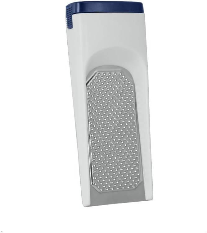 Metaltex Plastic/Stainless Steel Nutmeg Grater, Silver