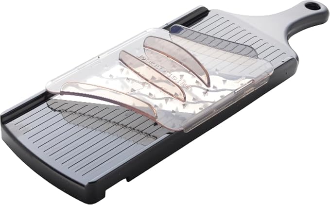 Ernest A-77295 Slicer (Juliennes), 3x Speed (Triple Wave), Made in Japan, Limited Color, Black (Amazon.co.jp Exclusive)