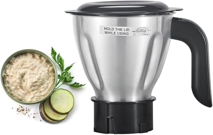 Vitasunhow Indian Mixer Grinder, features 800 Watt motor Comes with 3 Stainless Steel Jars