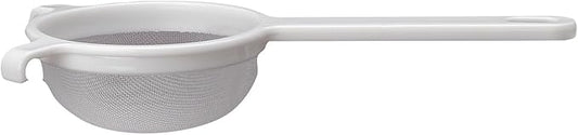 HIC Kitchen Double-Ear Fine Mesh Strainer, BPA-Free, 4-Inch, For Sifting Baking Ingredients, Straining, And Draining Soups And Sauces