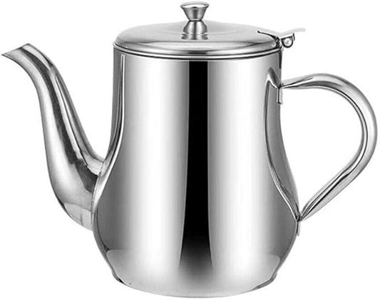 Yardwe Stainless Steel Oil Filter Pot with Fine Mesh Strainer and Lid 18Oz Grease Container for Kitchen Cooking Oil Storage and Straining
