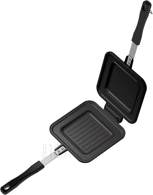 Fuji Horo Non-Stick Hot Sand Maker, Direct Fire Type, Lightweight, Striped