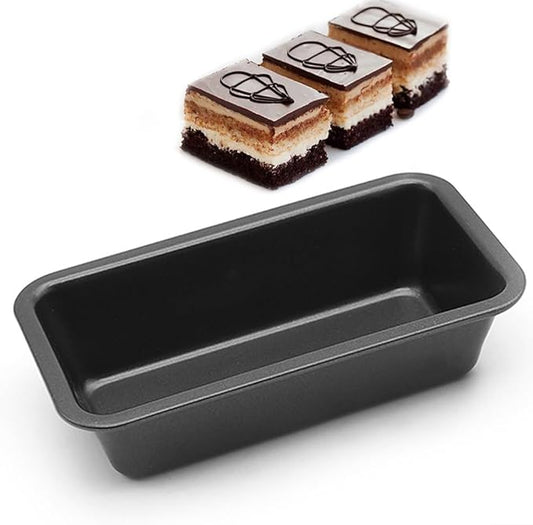 5 Inch Carbon STEELs Loaf Pan, Rectangle Non- Baking for Bread Toast, High Carbon STEELs Cake, Oven Safe Baking Tray, Heavy Duty Non Bread Loaf Pan