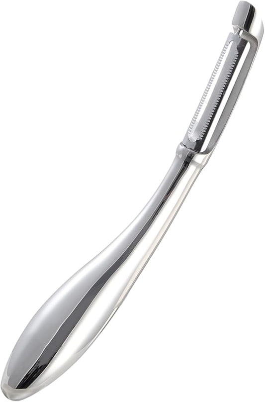 Straight Stainless Steel Vegetable & Fruit Peeler – Ultra-Sharp Blade, Comfortable Handle, Easy to Clean Kitchen Peeler