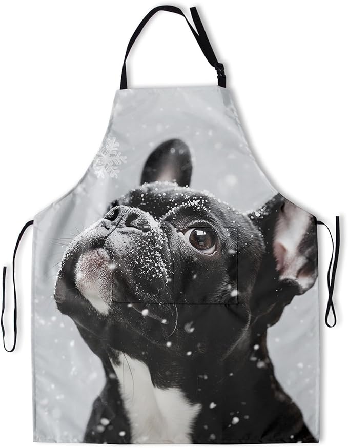 Apron with Pockets Aprons for Women Men Kitchen Chef Apron for Cooking Gardening Server Waitress Painting