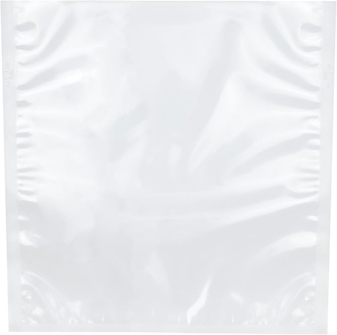 VacMaster 10 inch by 10 inch Heavy Duty 3 Mil Chamber Vacuum Sealer Bags - 1,000 Pre Cut Clear Chamber Machine Pouches Per Case, BPA Free, 30724