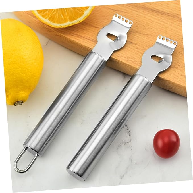 3pcs Stainless Steel Lemon Cheese Vegetable Fruit Zester Grater Peeler Hand Crank Cheese Grater Tool