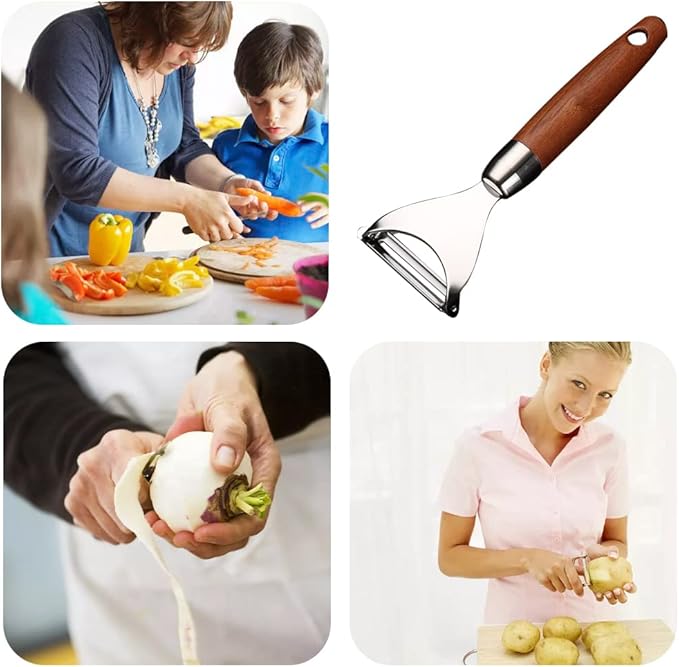 Potato Vegetable Peeler Y Shape Flat Blade 304 Stainless Steel Peeler Good Grips Fruit Peeler for Kitchen Vegetables and Fruits