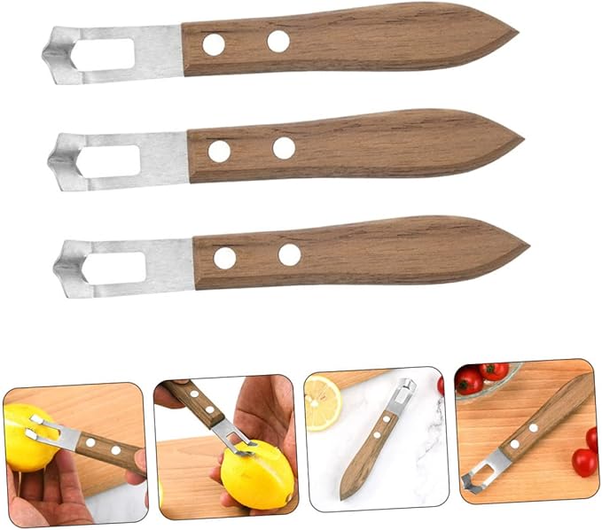 3pcs Professional Stainless Steel Grater for Lemon Zester Cheese Grate