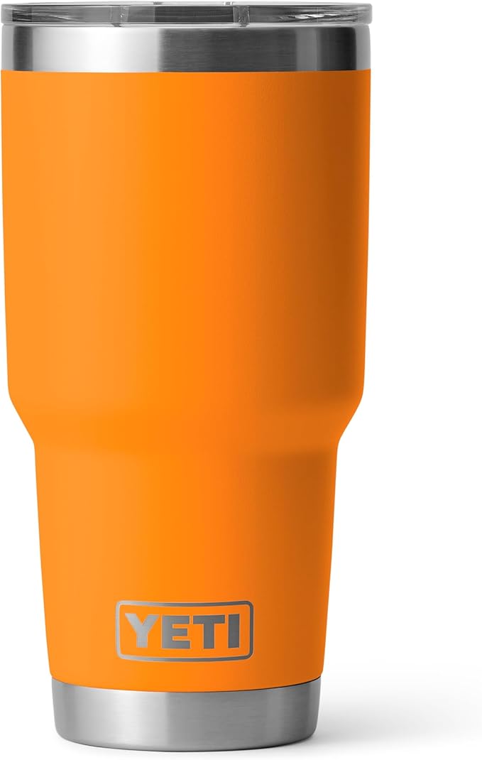 YETI Rambler 30 oz Tumbler, Stainless Steel, Vacuum Insulated with MagSlider Lid, King Crab