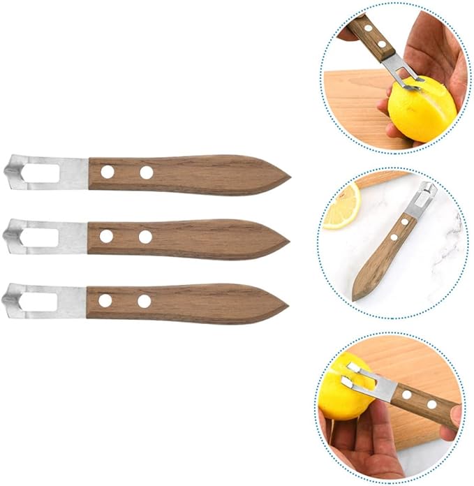 3pcs Stainless Steel Cheese Grater Zester Multi-function Lemon Peeler Conveninet Grater Fine Cheese Slicer