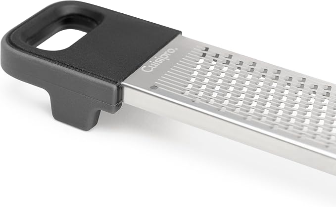 CUISIPRO Surface Glide Technology Stainless Steel Dual Grater, Coarse and Fine