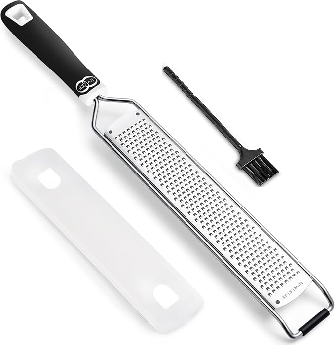 Stainless Steel Zester for Cheese, Lemon, Citrus and much more!