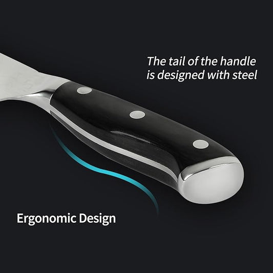 KANKIKUSUI Chef Knife 8 Inches, High Carbon Stainless Steel, Meat/Vegetable/Fruit