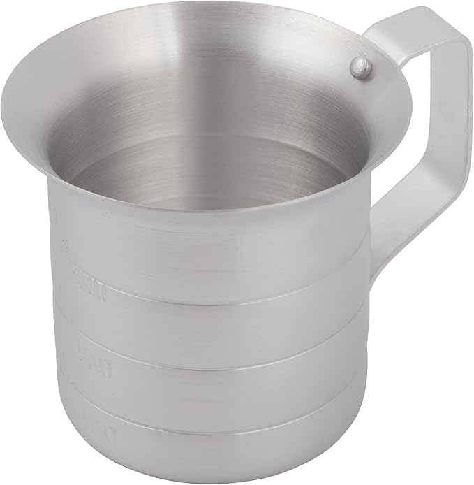 Winware Aluminum 1/2-Quart Measure