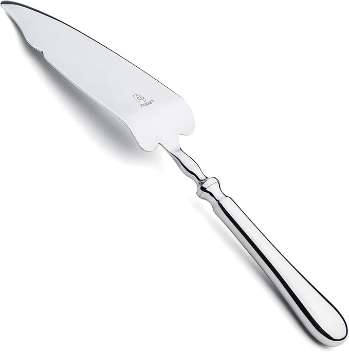 OTW PAVILION 2 Piece Wedding Cake Knife and Server Set,18/10 Stainless Steel Cake cutting Set Pie Server Cake Cutter Knife for Birthday,Anniversary,Holiday,Baby Shower,Party