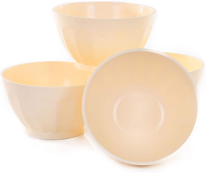 Mintra Home Unbreakable Bowls 4pk (Small - 250ml, CREAM)
