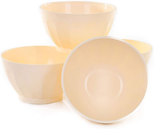 Mintra Home Unbreakable Bowls 4pk (Small - 250ml, CREAM)