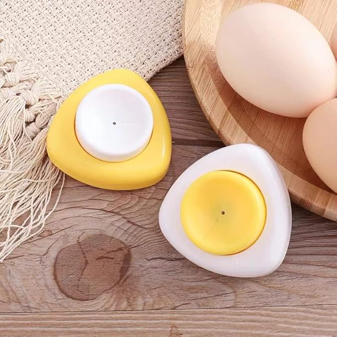 Upgraded Jawbush 3 in 1 Egg Slicer & Piercer Combo, Stainless Steel Blades for Hard Boiled Eggs and Soft Fruits, Heavy Duty and Dishwasher Safe