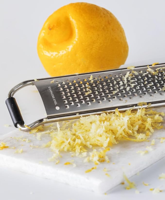 Stainless Steel Zester for Cheese, Lemon, Citrus and much more!