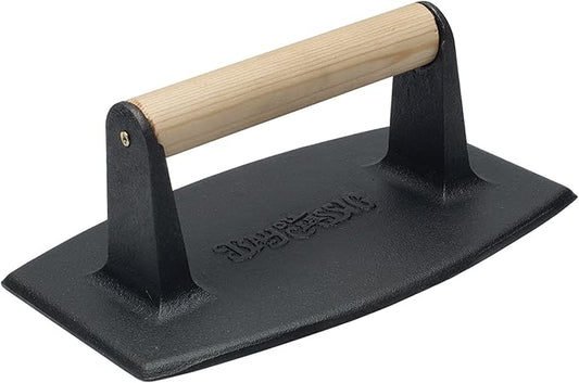 Bayou Classic 7499 Bacon Press Flattens Bacon for Cooking Perfection Ideal for Pressing Hamburgers Grilled Cheese Sandwiches and Quesadillas