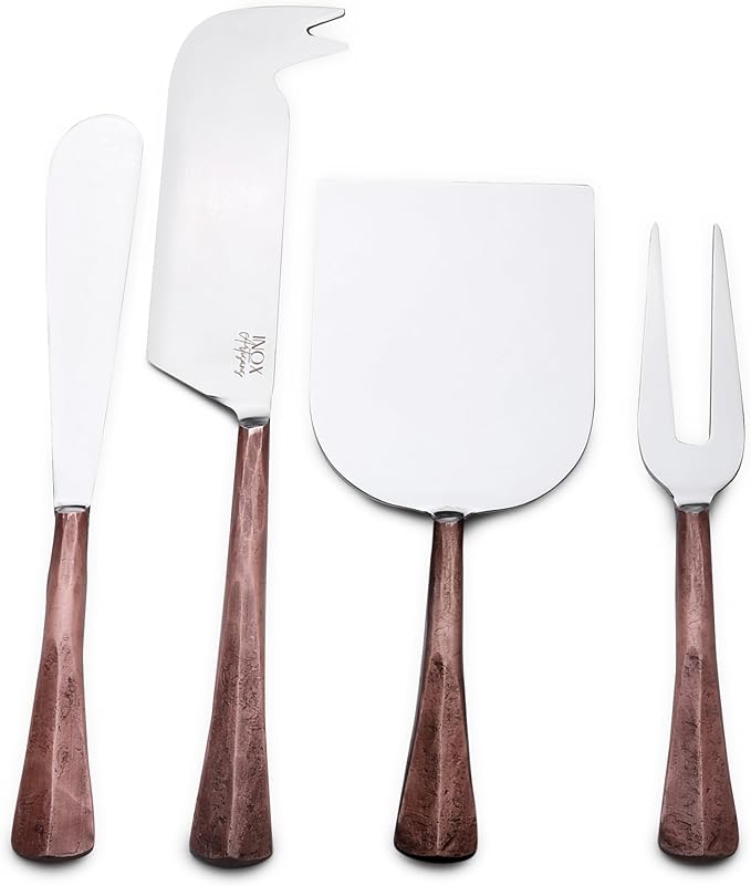 INOX artisans Ridge Cheese Tools 4 Pc. Set