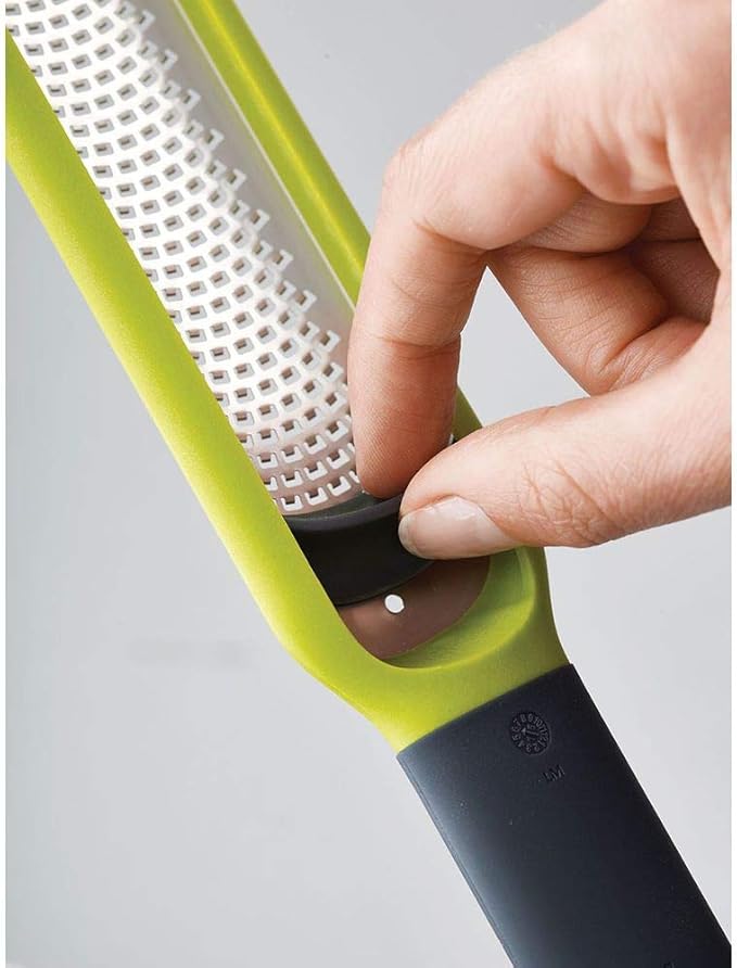 Joseph Joseph Handi-Zest Multi-Function Zester with Blade Wiper, Green